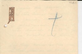 [Carta] Barcelona, [España] [a] Gabriela Mistral