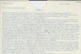 [Carta] 1943 ene. 16, Buenos Aires, [Argentina] [a] Gabriela Mistral, Río [de Janeiro, Brasil]