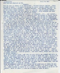 [Carta] 1944 abr. 30, Buenos Aires, [Argentina] [a] Gabriela Mistral, Río, [Brasil]