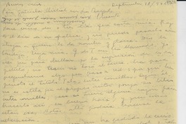 [Carta] 1946 sept. 18, Buenos Aires [a] Gabriela Mistral, Los Ángeles