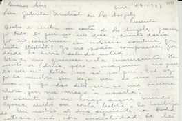 [Carta] 1947 nov. 24, Buenos Aires, [Argentina] [a] Gabriela Mistral, Los Angeles, [EE.UU.]