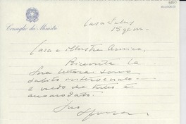 [Carta] [1953?] genn. 15, [Italia?] [a] [Gabriela Mistral]