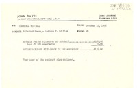 [Carta] 1956 oct. 15, [New York, Estados Unidos] [a] Gabriela Mistral, [Estados Unidos]
