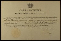 Carta patente [aceptando el nombramiento de Gabriela Mistral como Cónsul de Chile en Porto, Portugal]