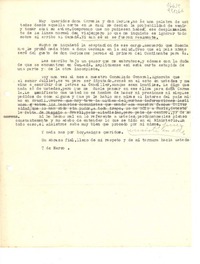 [Carta] [1944] mar. 7, [Brasil?] [a los] Muy queridos doña Carmen [i.e. Carmela] y don Carlos [Errázuriz]