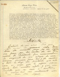 [Carta] 1947 mar. 30, [Guayaquil, Ecuador] [a] Gabriela [Mistral, Monrovia, California, Estados Unidos]