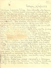 [Carta] 1937 luglio 14, Lavagna, [Italy] [a] Palma [Guillén]