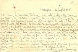 [Carta] 1937 luglio 14, Lavagna, [Italy] [a] Palma [Guillén]
