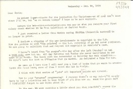 [Carta] 1954 Dec. 8 [a] Dear Doris