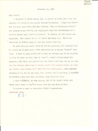 [Carta] 1955 Nov. 14 [a] Doris Dana