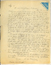 [Carta] 1947 sept. 11, Ovalle [a] Mi recordada y buena Lucila