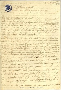 [Carta] 1941 sept. 17, [Uruguay] [a] Gabriela Mistral