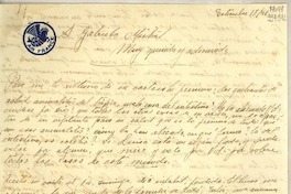 [Carta] 1941 sept. 17, [Uruguay] [a] Gabriela Mistral