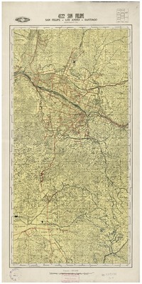 San Felipe San Felipe - Los Andes - Santiago [material cartográfico] : Instituto Geográfico Militar de Chile.