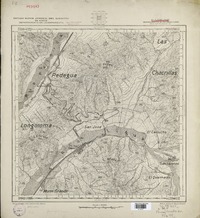 Cabildo Departamentos de Putaendo i Ligua[material cartográfico] : Estado Mayor Jeneral del Ejército de Chile. Departamento de Levantamiento.