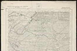 Pelarco Departamento de Talca [material cartográfico] : Estado Mayor Jeneral del Ejército de Chile. Departamento de Levantamiento.
