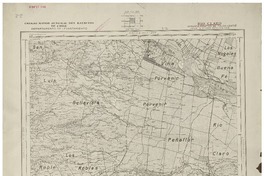 Rio Claro Departamentos de Talca y Lontué [material cartográfico] : Estado Mayor Jeneral del Ejército de Chile. Departamento de Levantamiento.
