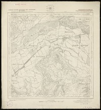 Sagrada Familia Departamento de Curicó y Lontué [material cartográfico] : Estado Mayor Jeneral del Ejército de Chile. Departamento de Levantamiento.