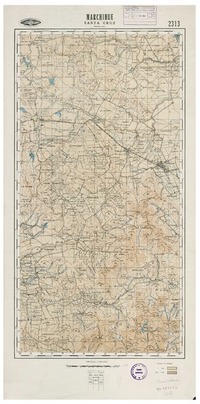 Marchihue Santa Cruz [material cartográfico] : Instituto Geográfico Militar de Chile.