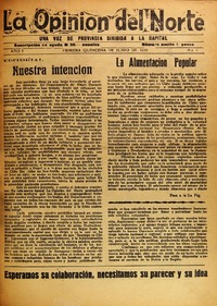 La Opinión del norte.