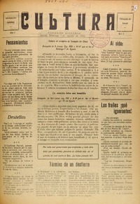 Cultura (Ancud, Chile : 1938)