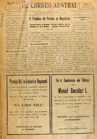 El Correo austral.