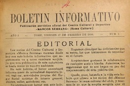 Boletín informativo (Tomé, Chile)