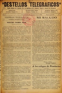 Destellos telegráficos