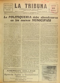 La Tribuna (Santiago, Chile : 1935)