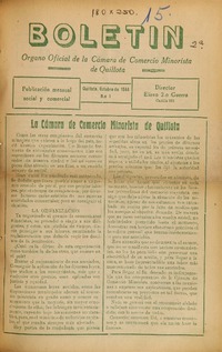 Boletín (Quillota, Chile : 1944)