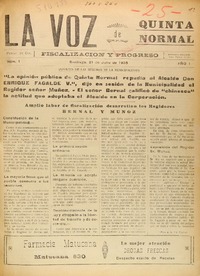 La Voz de Quinta Normal.