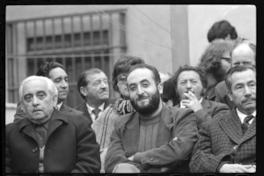 [Salvador Allende llega a la celebración] : Primero de mayo 1973