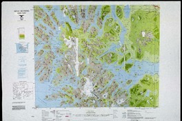 Seno Skyring (52° 00' - 72° 00') Carta terrestre