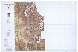San José de Maipo 3300- 6900: carta terrestre
