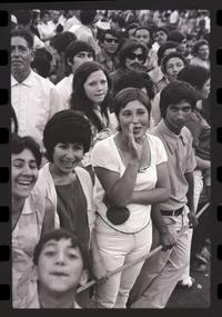 Manifestación frente a La Moneda