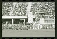 Homenaje a Pablo Neruda en el Estadio Nacional