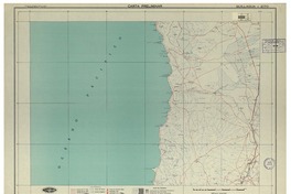 Quillagua 2170 : carta preliminar [material cartográfico] : Instituto Geográfico Militar de Chile.