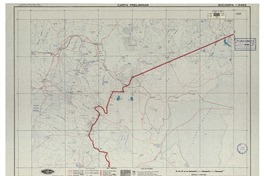 Socompa 2469 : carta preliminar [material cartográfico] : Instituto Geográfico Militar de Chile.