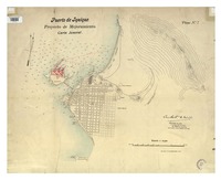 Puerto de Iquique proyecto de mejoramiento: carta jeneral, plano no. 7