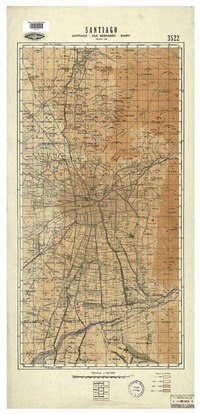 Santiago Santiago - San Bernardo - Maipo [material cartográfico] : Instituto Geográfico Militar de Chile.