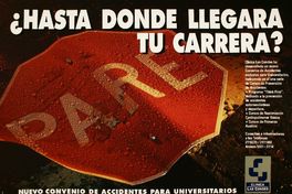 ¿Hasta donde llegará tu carrera?