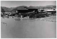 [Embarcaciones en construcción en los astilleros del Maule]