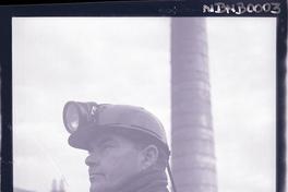 [Minero de la mina de carbón de Lota]