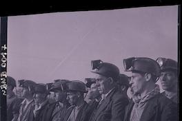 [Mineros de la mina de carbón de Lota]