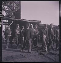 [Mineros de la mina de carbón de Lota]