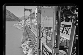 Obras de captación en la Laguna de La Laja