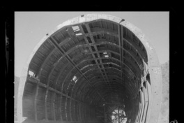 [Construcción de túneles para la Central Antuco, se contó con equipos especiales]