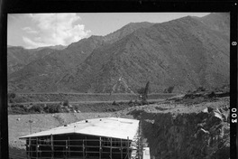 [Obras de construcción de la casa de máquinas de la Central]