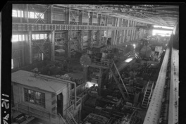 [Vista de las instalaciones para el proceso de laminación en la Acería]