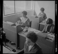 [Trabajando en la oficina de las instalaciones de CAP]